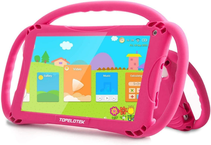 Kids Tablet 7 Inch Toddler Tablet for Kids 3-7 Wifi Android 32GB Kids Tablets Kids Learning Educational APP Pre-Installed Youtube Netflix Parental Control Kid-Proof Case