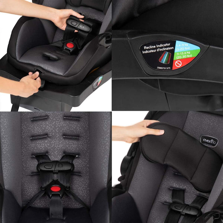 Litemax 30 Infant Car Seat (Knoxville Gray)