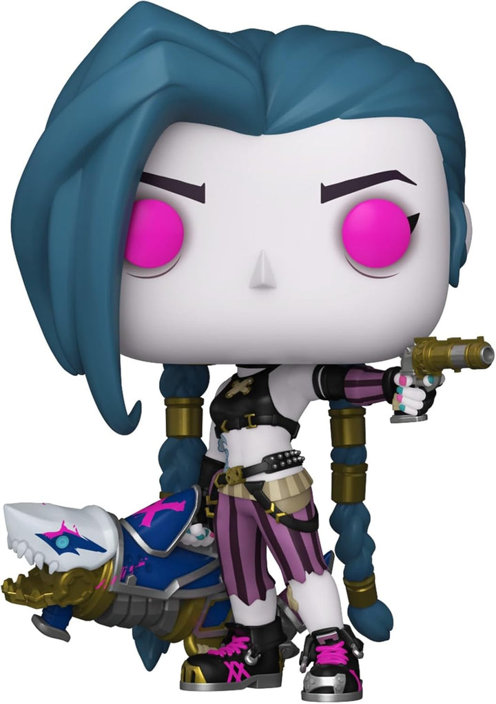 POP TV: Arcane LOL - Jinx - Arcane: League of Legends - Collectable Vinyl Figure - Gift Idea - Official Merchandise - for Kids & Adults - TV Fans - Model Figure for Collectors and Display