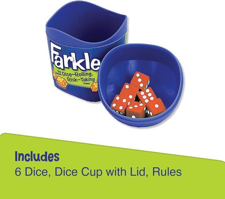 Farkle Classic Dice Game - Family Game Night - Easy to Travel - Ages 8+