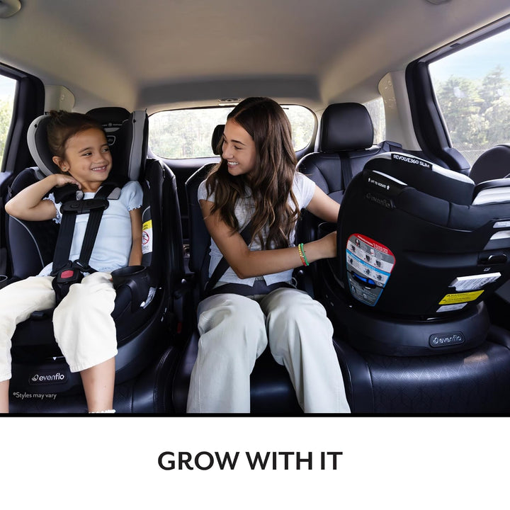 Revolve360 Slim 2-In-1 Rotational Car Seat (Canton Black)