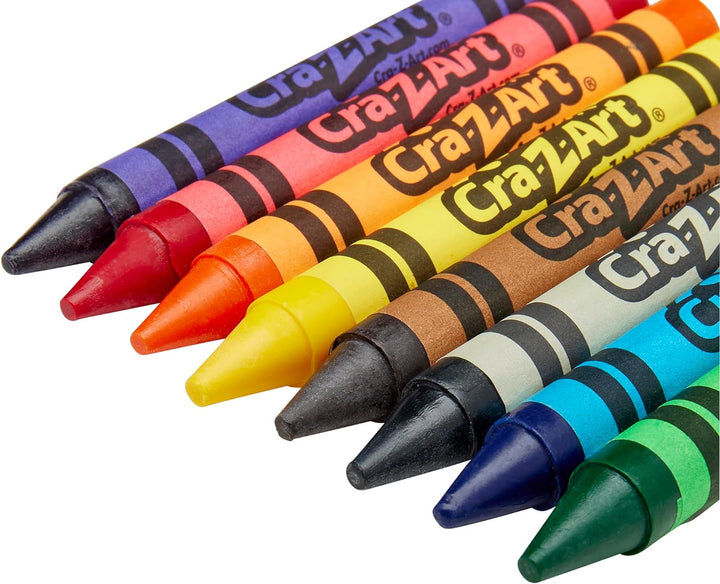 8Ct Jumbo Crayons for Children, Back to School Essential for Ages 3 and Up