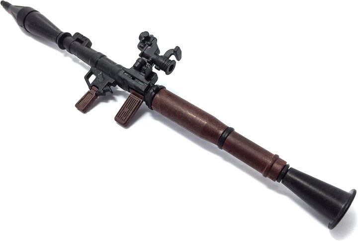 1/6 Scale RPG-7 Rocket Propelled Grenade Launcher Anti-Tank Bazooka Russian Army Fit for 12" Action Figure (Mini Toy Gun 7" Long)