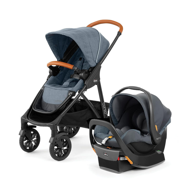 Corso LE Modular Travel System, Corso LE Stroller with Keyfit 35 Infant Car Seat and Base, Stroller and Car Seat Combo, Infant Travel System | Veranda/Grey