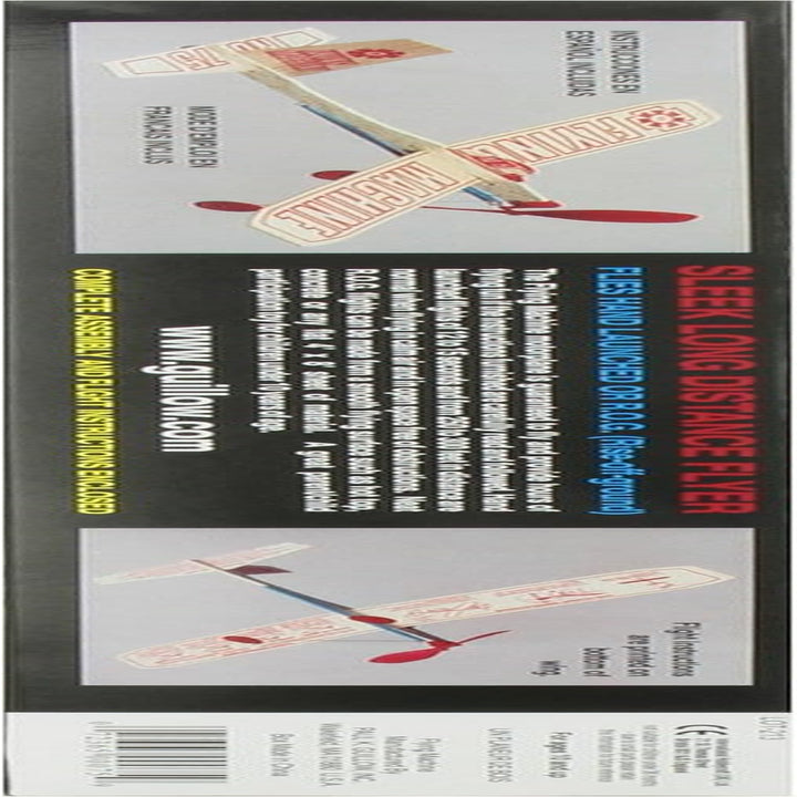 Balsa Wood Flying Machine Kit