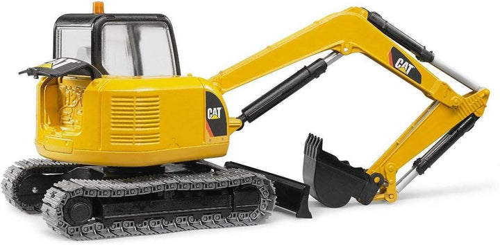 Toys - Construction Realistic CAT Mini Excavator Vehicle with Rotatable Cab and Removeable Shovel - Ages 3+