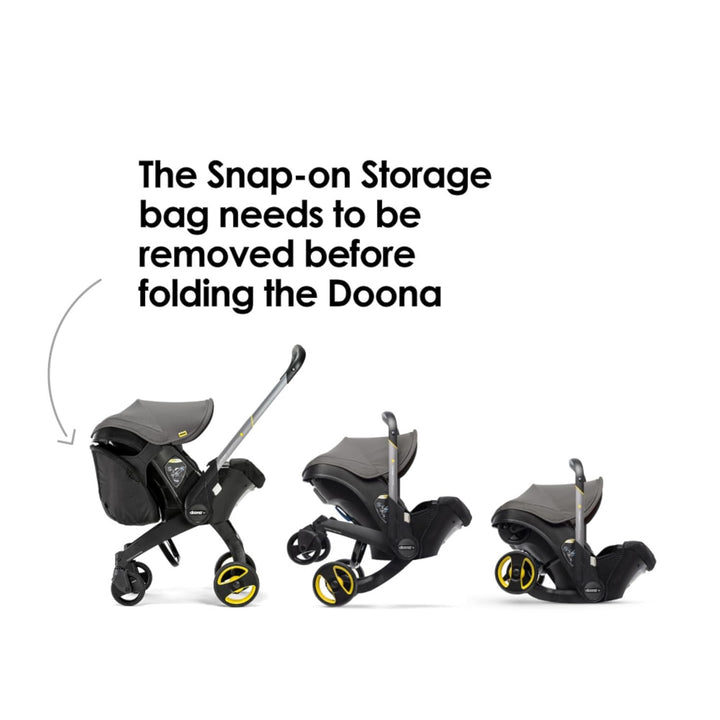 Snap-On Storage - Compatible Car Seat & Stroller