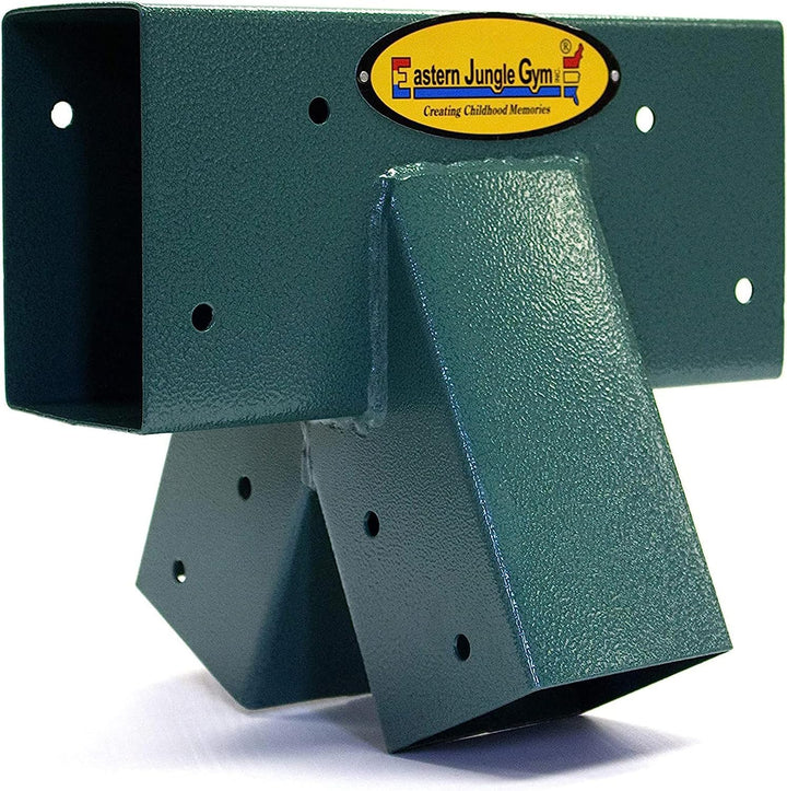Easy 1-2-3 A-Frame 2 Brackets for Swing Set with All Mounting Hardware, Green
