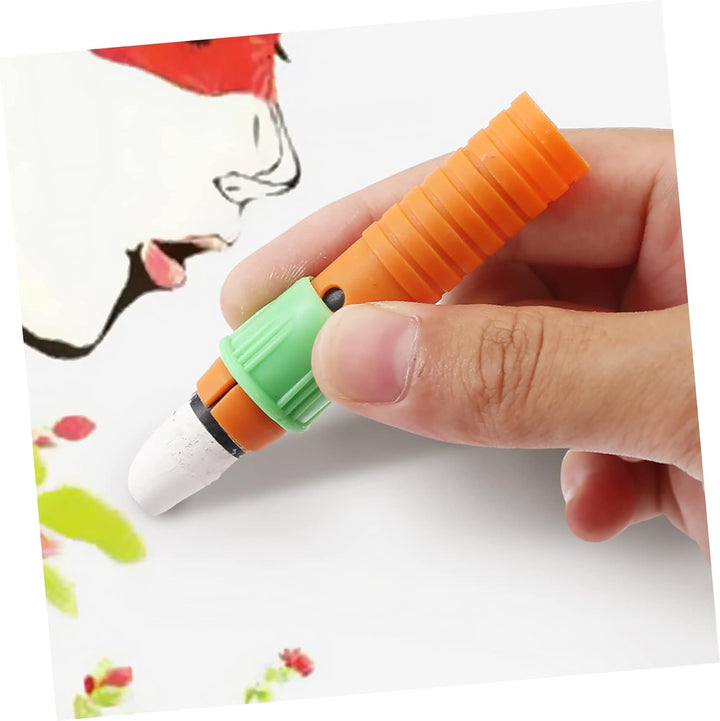 45Pcs Crayon and Sharpener for Oil Painting Crayon Extenders Comfortable to Use for Artists and Creative Projects