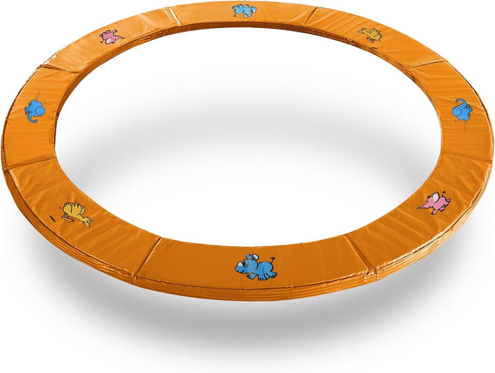 Trampoline Pad Replacement 16 15 14 13 12 10 8 Foot, Waterproof Safety Spring Cover round Frame Pad, No Hole for Pole