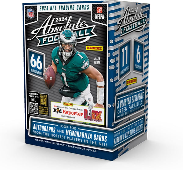 2024  Absolute Football NFL Trading Cards Blaster Box