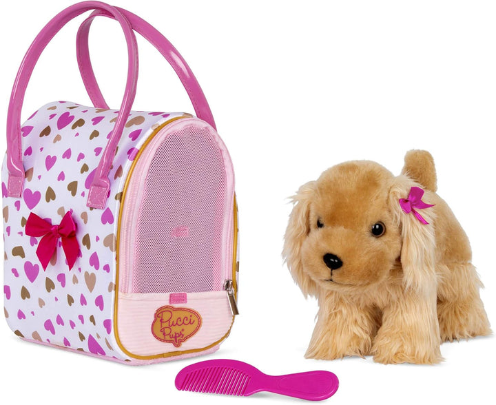 – Plush Horse – Dog Carrier – Heart & Stripes Bag & Pony – Comb & Purse – Stuffed Animal – 2+ Years