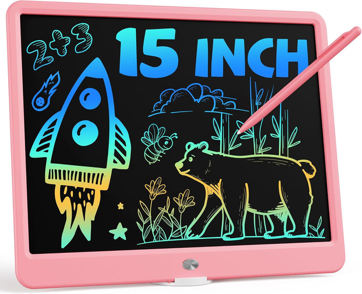 Toys for 3-6 Years Old Girls Boys, LCD Writing Tablet 10 Inch Doodle Board, Electronic Drawing Pads, Educational Birthday Gift for 3 4 5 6 7 8 Years Old Kids Toddler (Blue)