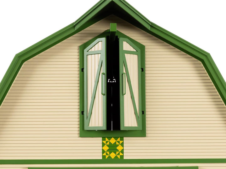 John Deere Plug Expand Play Barn with Movable Hay Crane