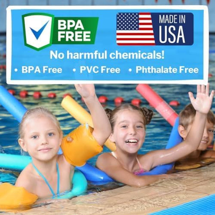 Pool Swim Noodle,  6 Pack 52 Inch Hollow Foam Pool Swim Noodle, Bright Foam Noodles for Swimming, Floating and Craft Projects