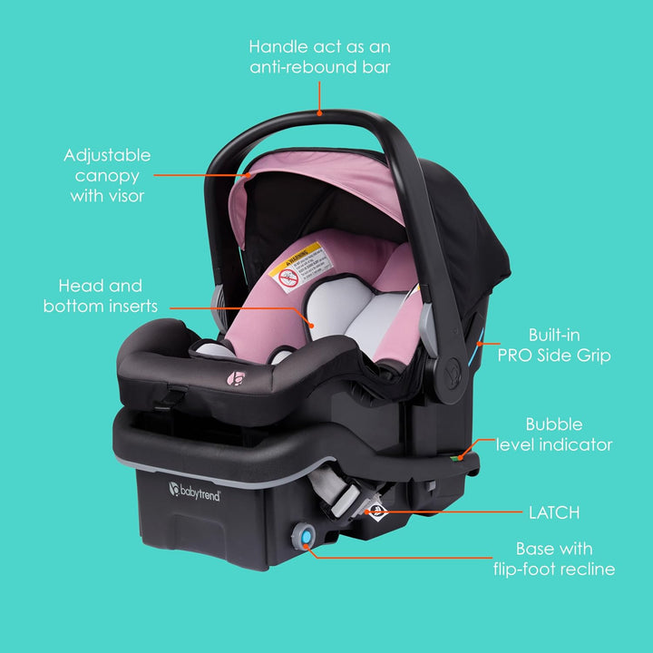Ez-Lift™ PRO Infant Car Seat, Dash Rose