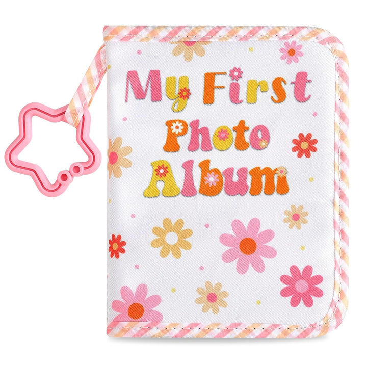 Baby'S My First Family Album Soft Photo Cloth Book Boho Rainbow My First Book of Photos Baby Memory Album Gift Holds 4X6 Pictures for Babies Newborn Toddler & Kids Baby Shower