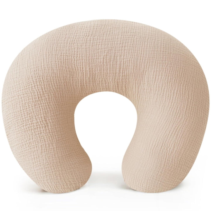 Muslin Nursing Pillow Covers, 100% Cotton Soft & Adorable Covers for Breastfeeding Pillows, Slipcovers for Newborn Baby Boys & Girls