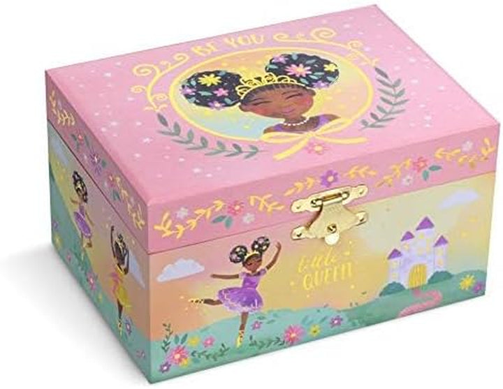 Jewelry Box for Girls by  - Barn Design Musical Jewelry Box with Spinning Horse Doll - Pony Stuff for Girls, Horse Gift for Kids, Equestrian Keepsake for Ages 2 up - Home on the Range Tune