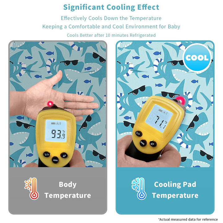 Gel Car Seat Cooler Pad for Children,Summer Breathable Ice Stroller Cooler Mat,Multifunctional Baby Cooling Pad Suitable for Stroller, Baby Dining Chair, Child Safety Seat