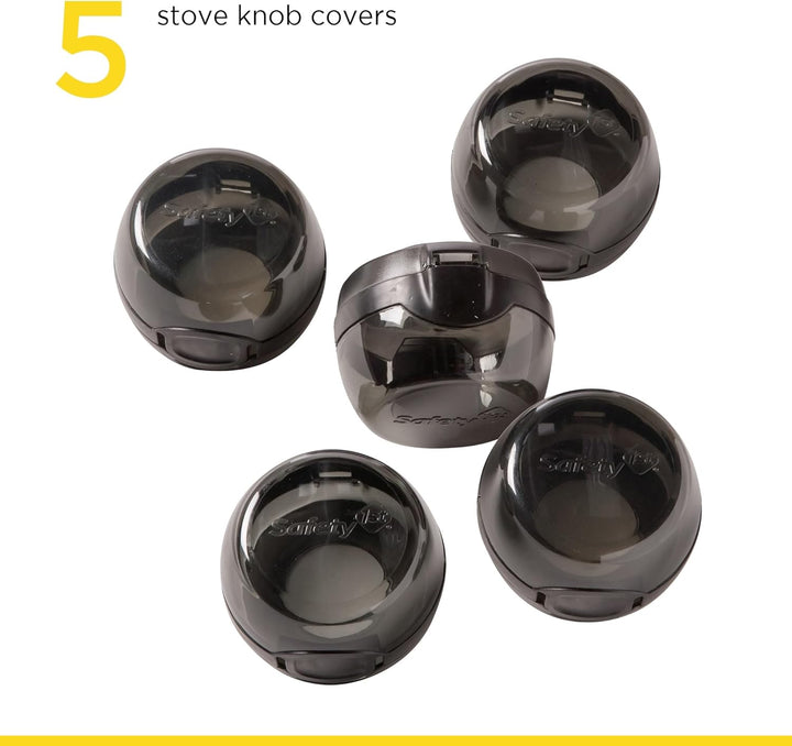 Stove Knob Covers, 5 Count