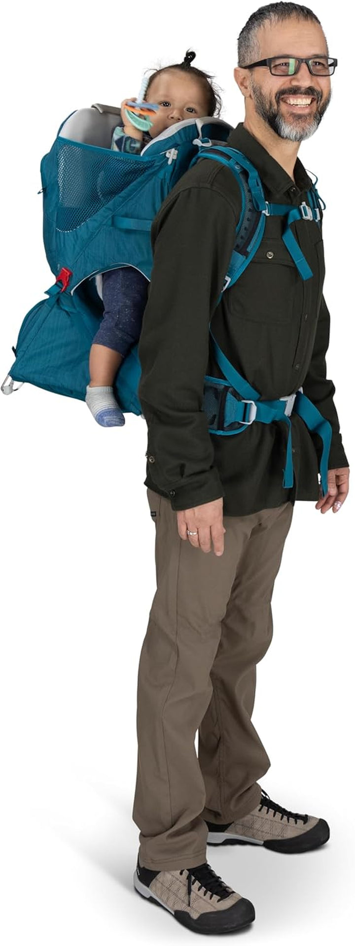 Poco SLT Lightweight Child Carrier Backpack - Slimmed-Down Hiking Carrier for Toddlers with Safety Harness, Sunshade, and Ventilated Backpanel - Lightweight Travel-Friendly Option