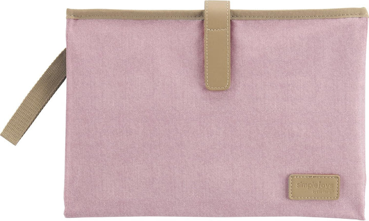 Changing Wallet, Heather Pink, One Size