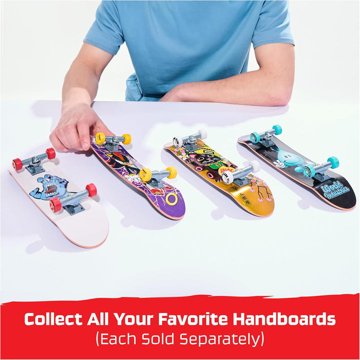 , World Industries Handboard; Authentic Mini Skateboards, Kids Toys for Boys & Girls, Ages 6 and up (Hands Use Only)
