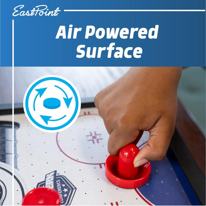 Eastpoint Tabletop Hover Hockey Pro - Play Air Hockey on Any Table