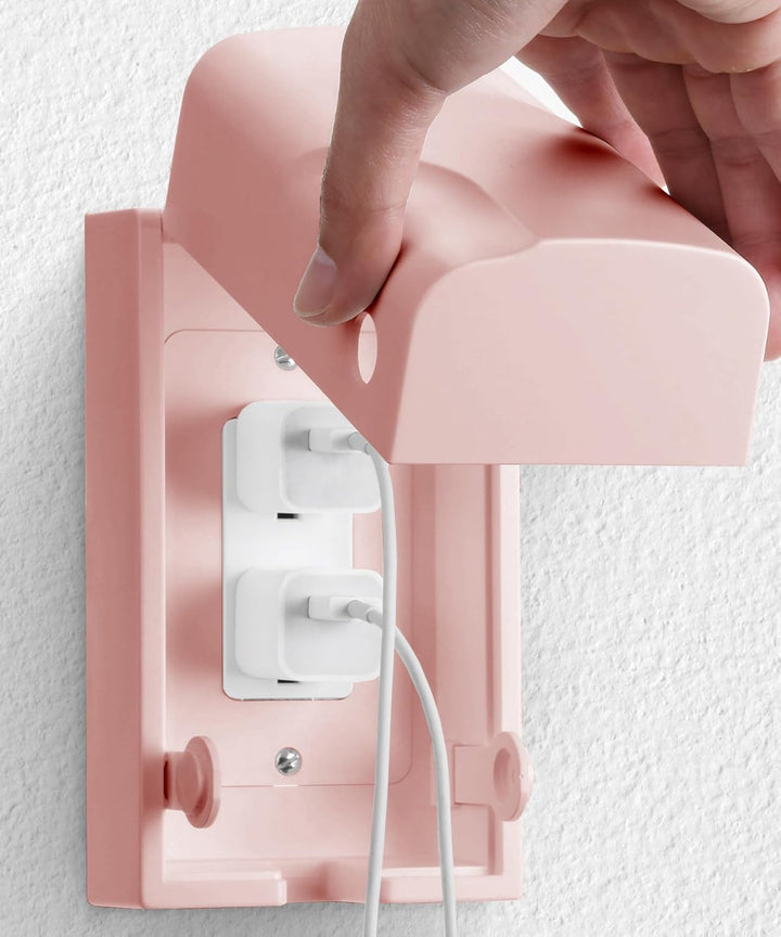 Bates - Baby Safety Outlet Cover Box, Outlet Covers Baby Proofing, Plug Covers for Electrical Outlets