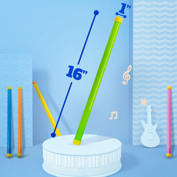 16" Groan Tube Noise Makers 5 Pack - Funny Party Noisemaker for Kids and Adults - Party Favor Sound Tubes Toys Multiple Colors