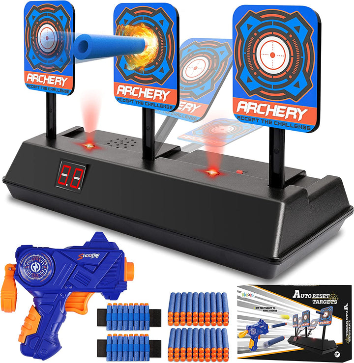 Electric Scoring Auto Reset Shooting Digital Target for Nerf Guns Shooting Target