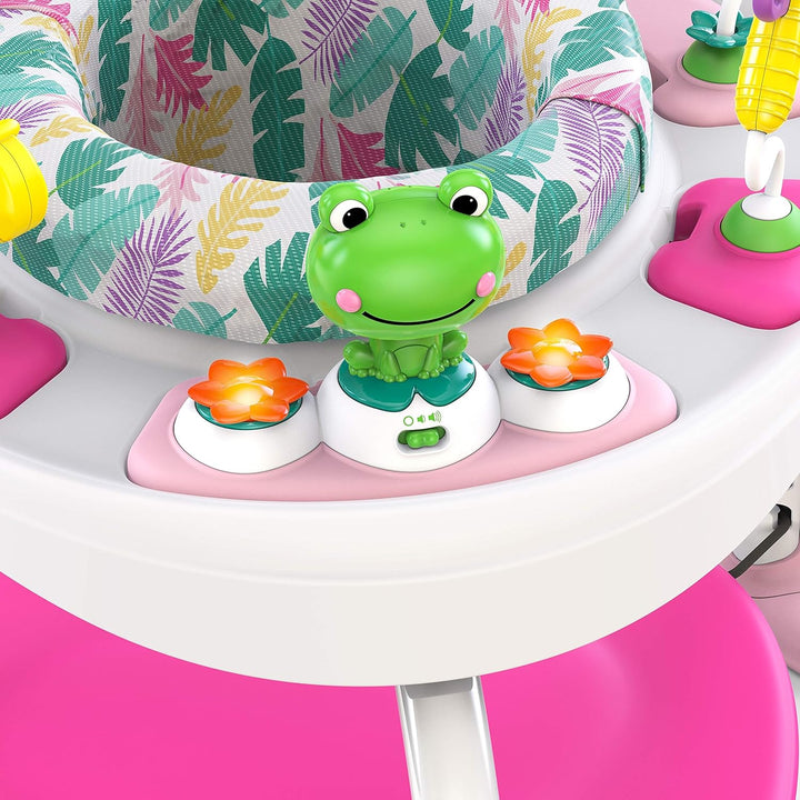 Bounce Bounce Baby 2-In-1 Activity Jumper & Table - Playful Palms