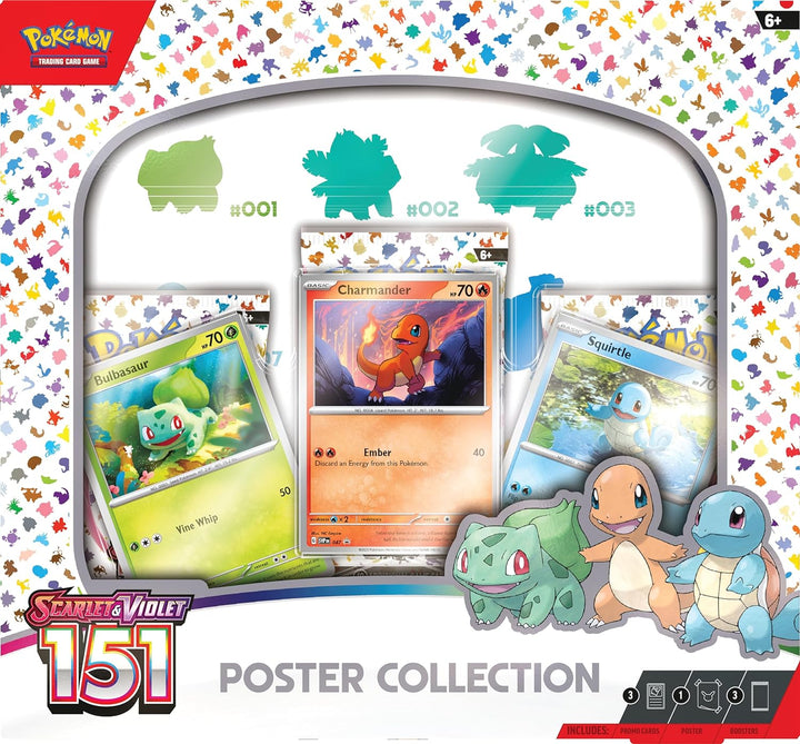 TCG Scarlet & Violet 3.5  151 Poster Collection