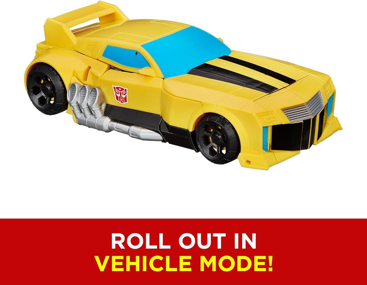 Toys Heroic Bumblebee Action Figure - Timeless Large-Scale Figure, Changes into Yellow Toy Car, 11" (Amazon Exclusive)