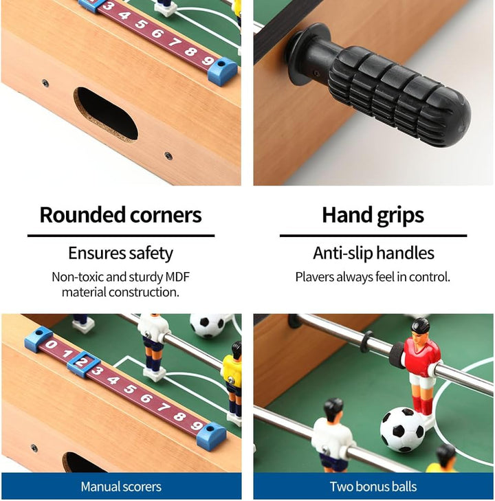 20” Foosball Table Portable for Outdoor and Indoor Game Sets