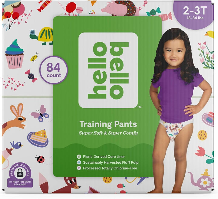 Premium Training Pants 3T-4T, All about Feelings Design, 22Ct Jumbo Pack