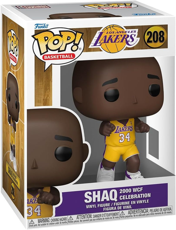 Pop! NBA: Lakers - Shaquille O'Neal - Shaq - ('00 WCF Celebration) - Collectable Vinyl Figure - Gift Idea - Official Merchandise - Toys for Kids & Adults - Sports Fans