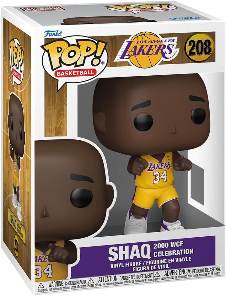 Pop! NBA: Lakers - Shaquille O'Neal - Shaq - ('00 WCF Celebration) - Collectable Vinyl Figure - Gift Idea - Official Merchandise - Toys for Kids & Adults - Sports Fans