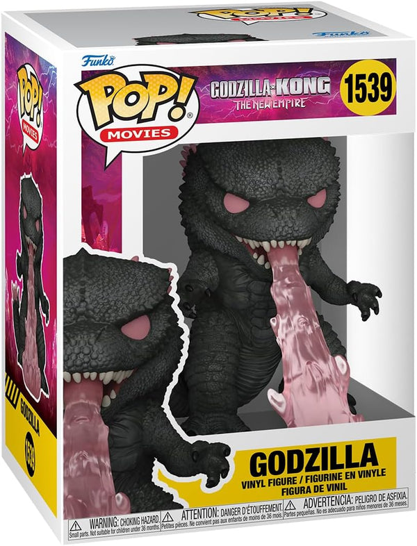 POP! Movies: Godzilla X Kong: the New Empire - Godzilla with Heat-Ray - Godzilla Vs Kong - Collectable Vinyl Figure - Gift Idea - Official Merchandise - for Kids & Adults - Movies Fans