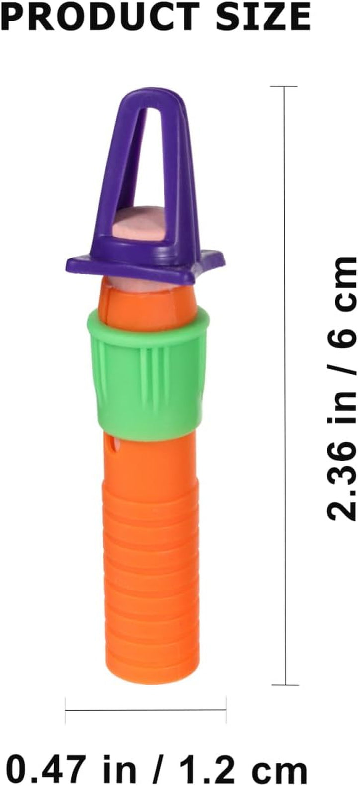 2Sets Crayon Sharpener Plastic Crayon Cap Drawing Drawing Stick Extender Oil Pencil Sharpener 15Pcs*2