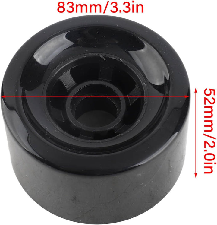 Pro Skateboard Wheels, Electric Scooter Skateboards Tires, PU 80A Shockproof Wheels for Skateboards Longboard