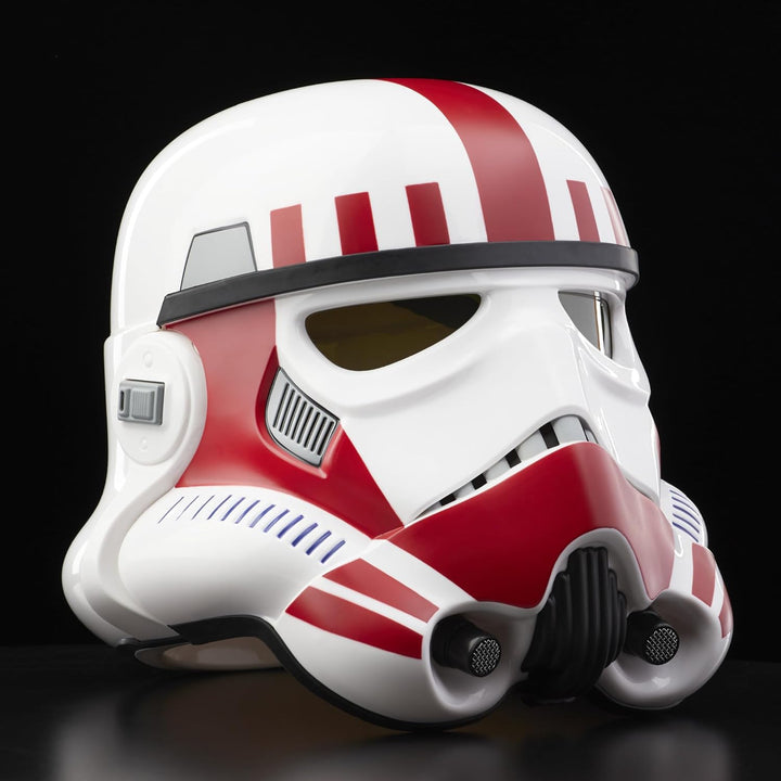 the Black Series Shock Trooper Electronic Helmet