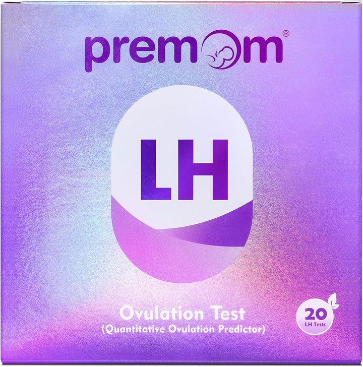 Quantitative Ovulation Test Strips, Ovulation Predictor Kit with Smart Digital Ovulation Reader APP, Numerical Ovulation Tests, 20 LH Test