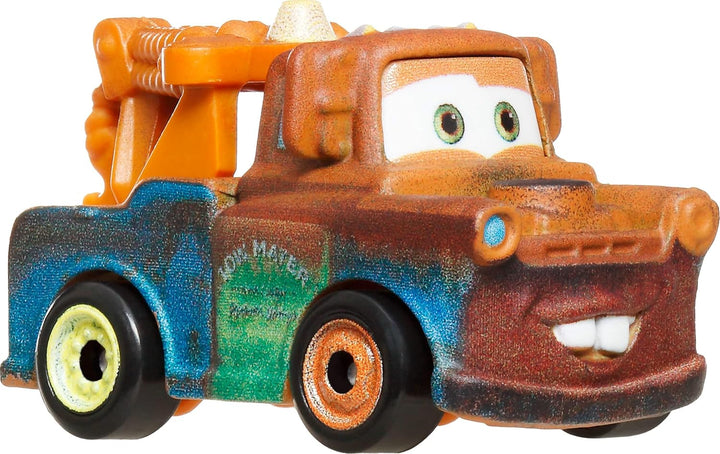 Disney Pixar Cars Toy Vehicles 10-Pack, Set of 10 Mini Racers of Favorite Characters from the First Cars Movie (Styles May Vary)