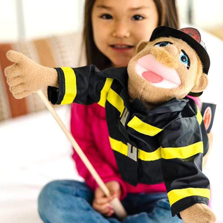Rescue Puppet Set - Police Officer and Firefighter