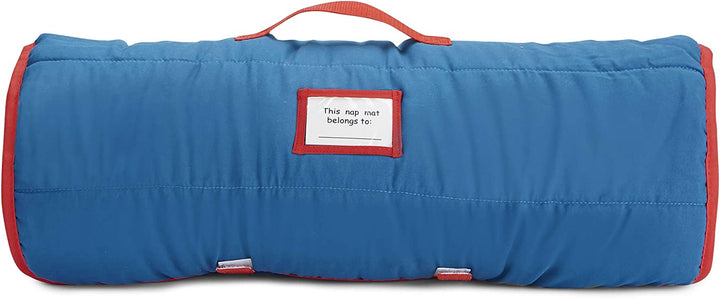 We'Re a Team Toddler Nap-Mat Set– Quilted Nap Mat with Built-In Pillow and Plush Blanket – Portable Nap Mat for Daycare, Preschool, Sleepovers & Travel – for Boys or Girls