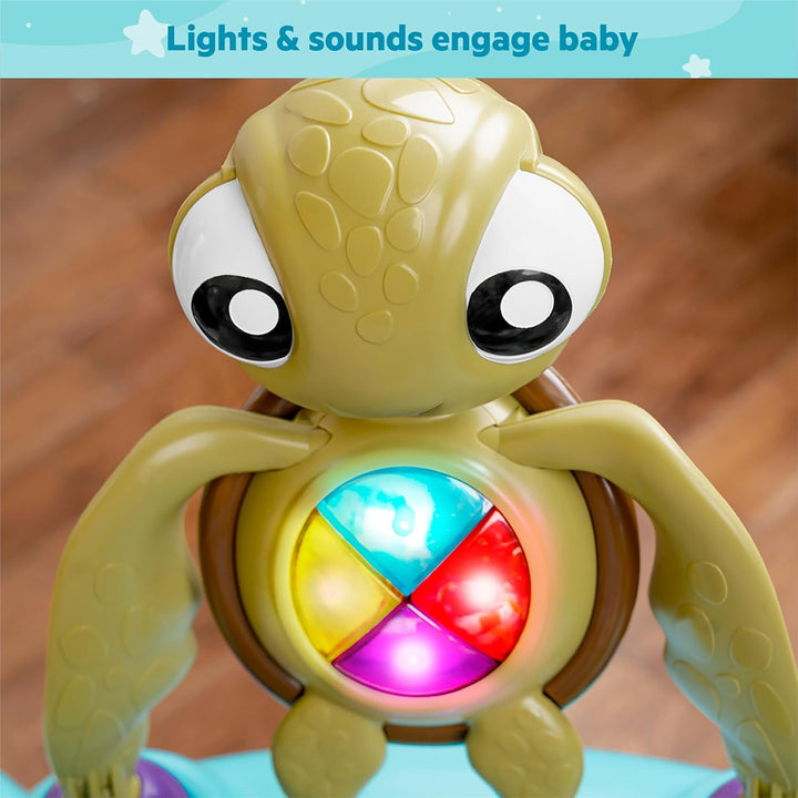 Disney Baby Finding Nemo Sea of Activities Baby Activity Center Jumper with Interactive Toys, Lights, Songs & Sounds, 6-12 Months (Blue)
