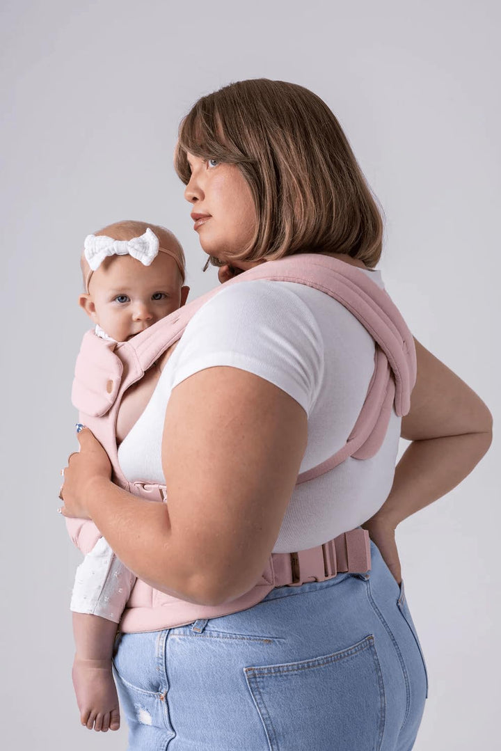 Monarch Ergonomic Baby Carrier – Premium Cotton Soft Structured Newborn to Toddler Carrier with Hip-Healthy Design, 3 Carry Positions (7-35Lbs), Lightweight & Breathable, (Houndstooth)
