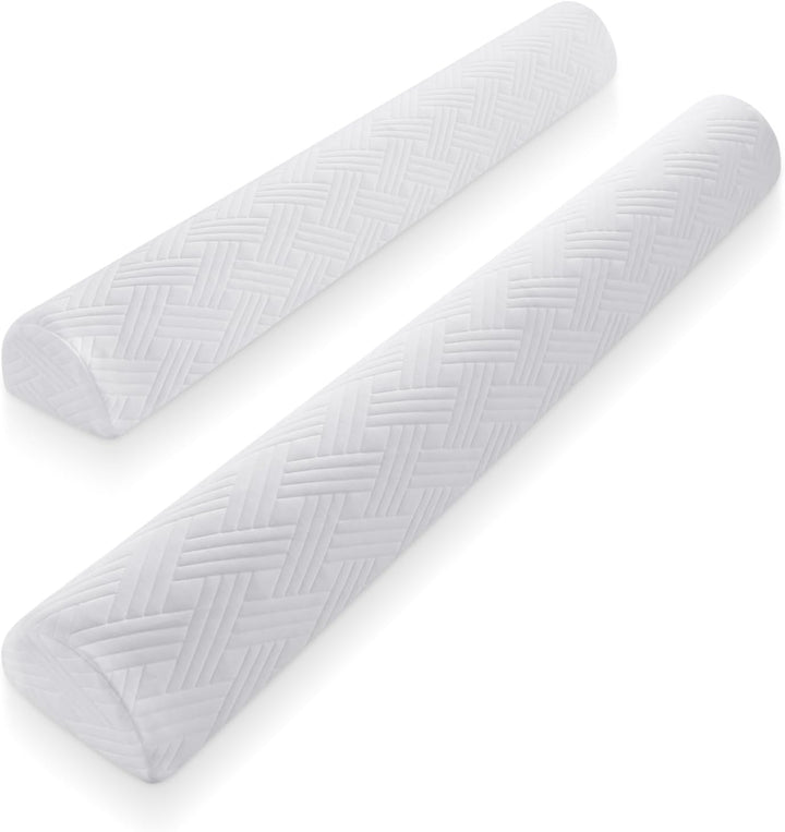 2-Pack Premium Foam Bed Bumpers for Toddler, Non-Slip Bed Rails for Toddlers for Twin, Queen, King Beds, Machine Washable Bumpers Cover for Easy Care（Size: 52" X 7" X 5"）